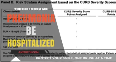 Pneumonia Hospitalization: When to Seek Immediate Medical Care