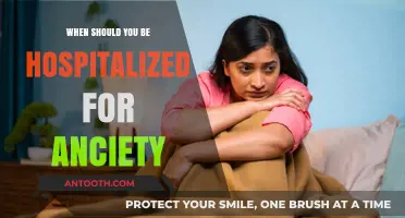 When Anxiety Becomes Critical: Hospitalization Signs and Seeking Help