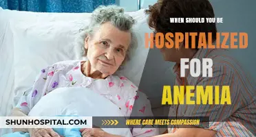 When Anemia Requires Hospitalization: Key Symptoms and Warning Signs