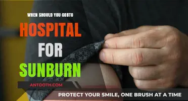 When to Seek Hospital Care for Severe Sunburn Symptoms