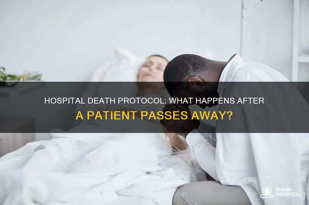 when someone dies at hospital what happens