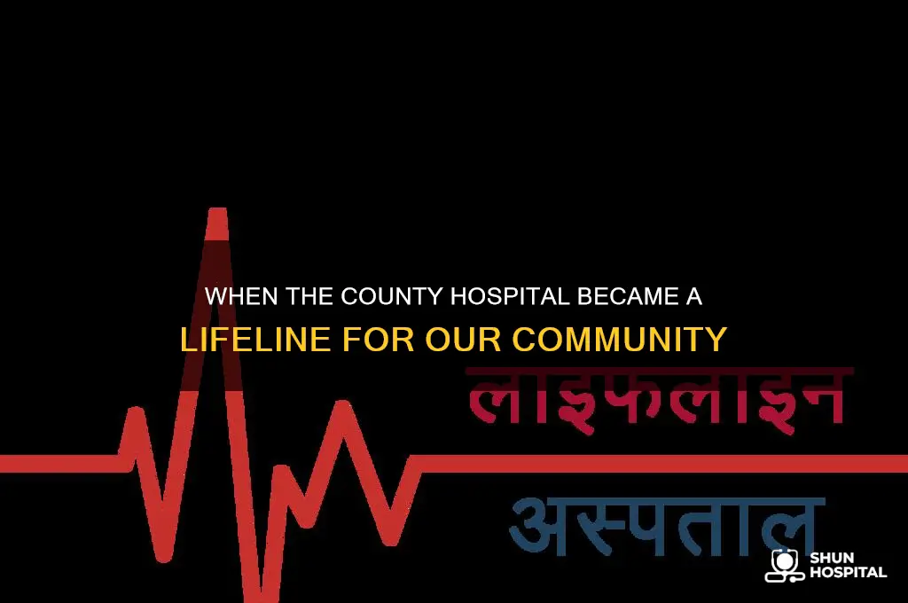 when the county hospital