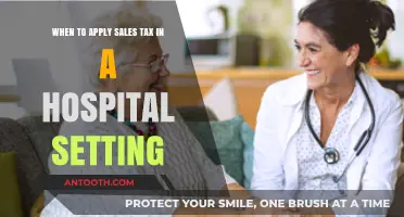 Navigating Sales Tax in Healthcare: When Hospitals Must Apply It