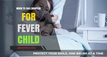 When to Call the Hospital for a Child's Fever: A Guide