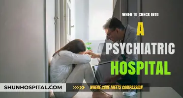 Recognizing the Right Time for Psychiatric Hospitalization: A Guide
