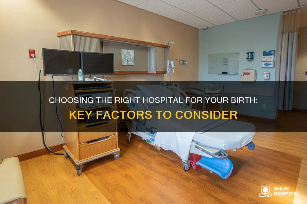 when to choose a hospital for birth