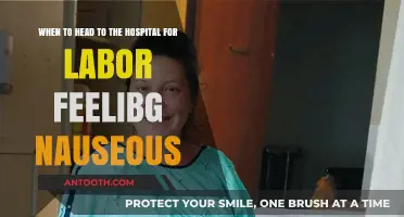 Labor Nausea: When to Head to the Hospital for Care
