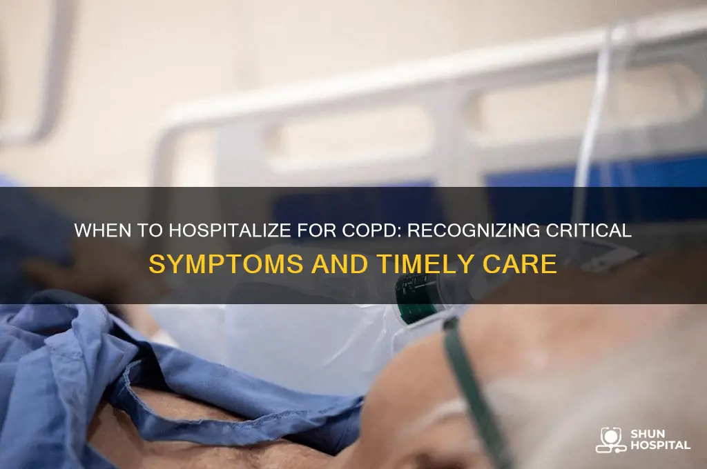 when to hospitalize for copd