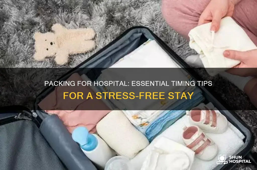 when to pack for hospital