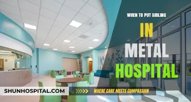When to Consider a Mental Health Hospital for Your Sibling