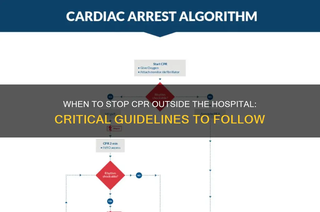 when to stop cpr out of hospital