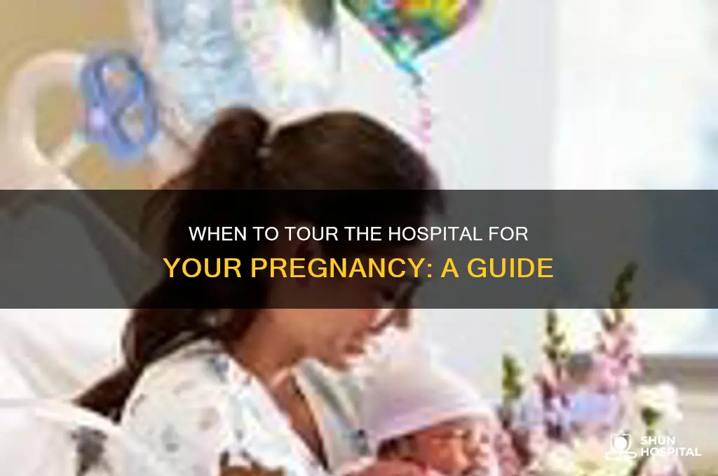 when to tour hospital pregnancy