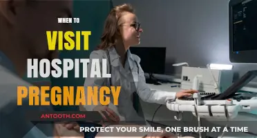 When to Visit the Hospital During Pregnancy: Essential Signs and Timing