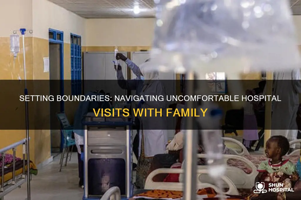 when u dont want to visit family in the hospital