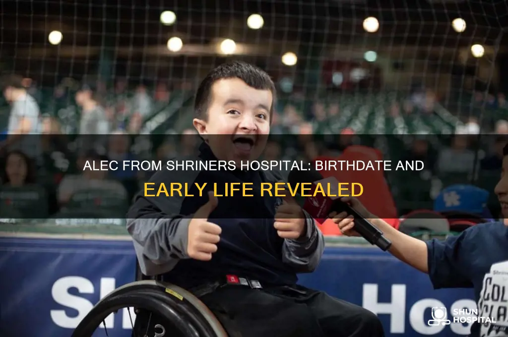 when was alec from shriners hospital born
