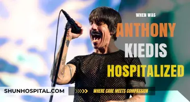 Anthony Kiedis Hospitalization: When and Why the Red Hot Chili Peppers Frontman Was Admitted