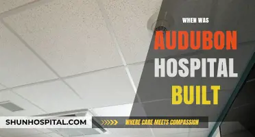 Audubon Hospital's Origins: Uncovering the Year of Its Construction