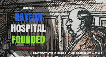 Baylor Hospital's Founding: A Historical Journey and Legacy