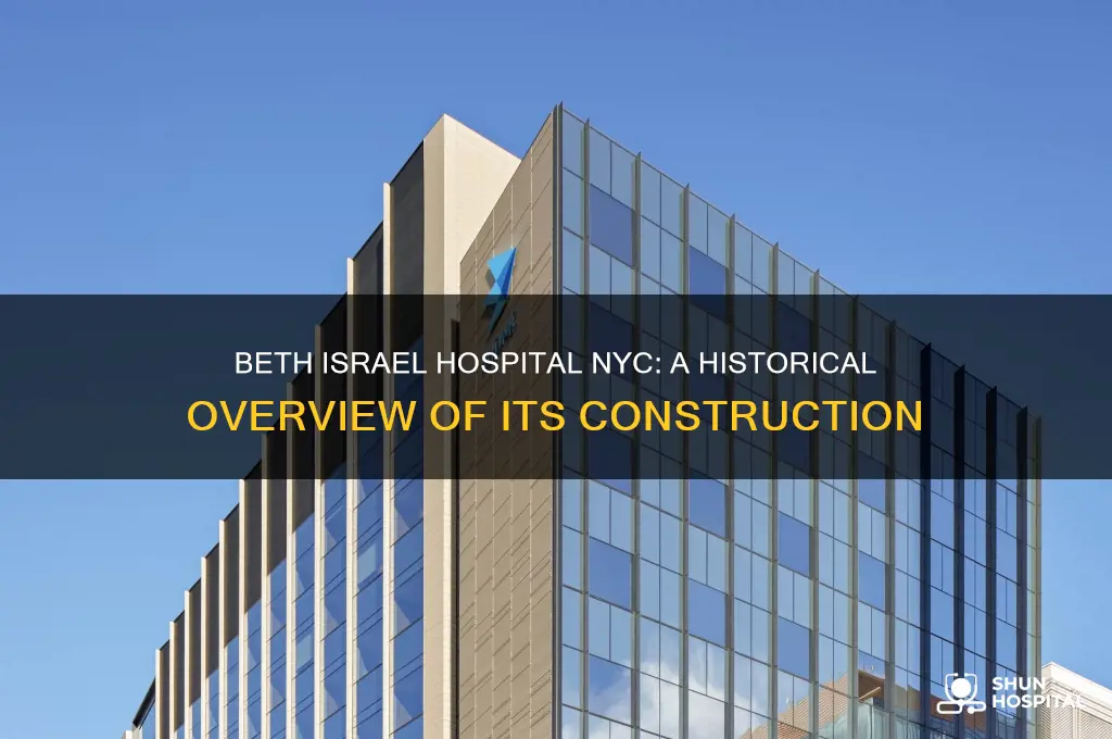 when was beth isreal hospital nyc built
