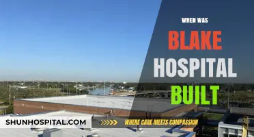 Discovering the History: When Was Blake Hospital Built?