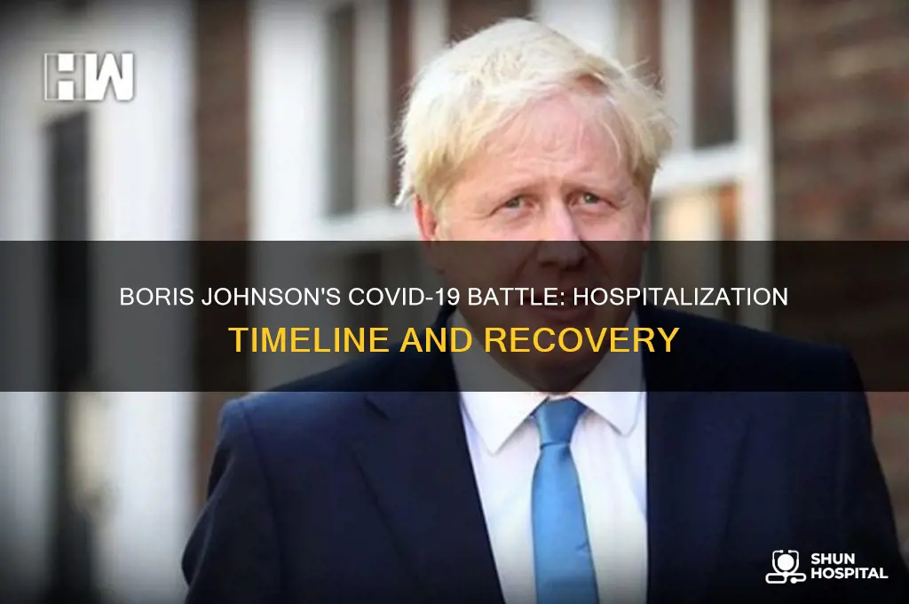 when was boris johnson hospitalized