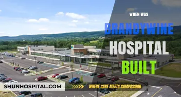 Exploring Brandywine Hospital's History: Construction Year and Origins