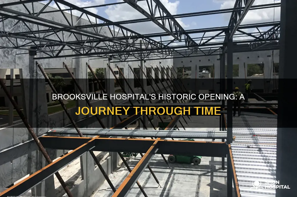 when was brooksville hospital opened