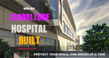 Caboolture Hospital's Origins: A Look at Its Construction Year