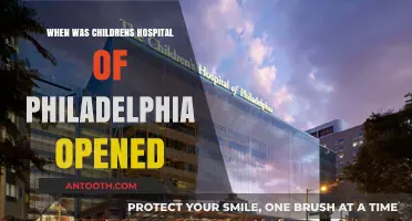 Children's Hospital of Philadelphia: A Historical Opening Date Revealed