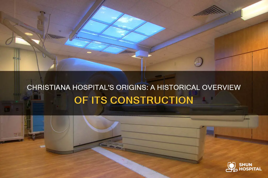 when was christiana hospital built