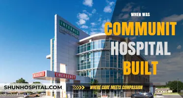 Unveiling the History: When Was Community Hospital Built?