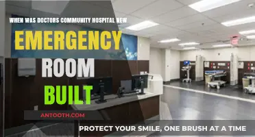 Doctors Community Hospital's New Emergency Room: Construction Timeline Revealed