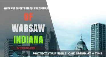 DuPont Hospital's Origins and Warsaw, Indiana's Population Growth
