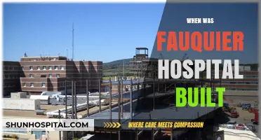 Discovering Fauquier Hospital's Origins: A Historical Construction Timeline