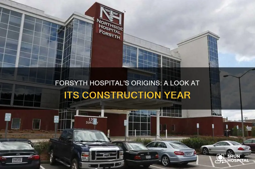 when was forsyth hospital built
