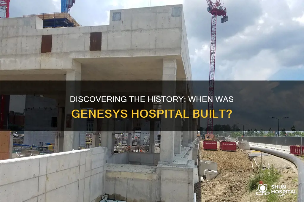 when was genesys hospital built