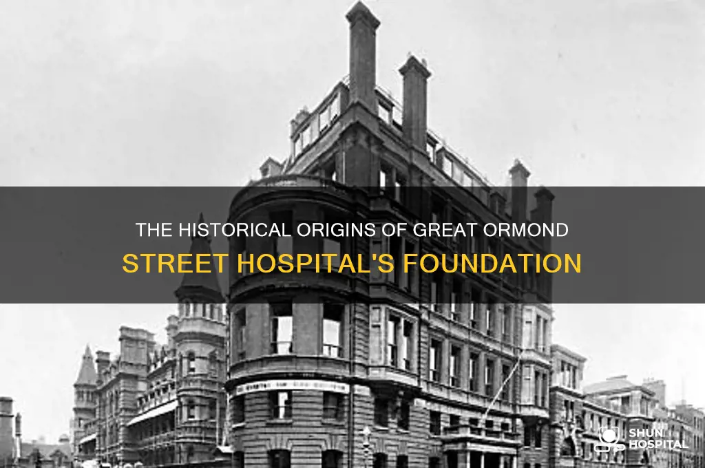 when was great ormond street hospital built