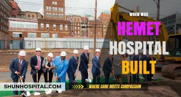 Discovering the Origins: Hemet Hospital's Construction Year Revealed