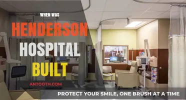 Henderson Hospital's Construction: A Historical Overview of Its Establishment