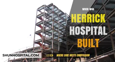 Discovering the Origins: When Was Herrick Hospital Built?