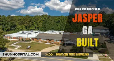 Exploring Jasper GA's Hospital: A Historical Construction Timeline