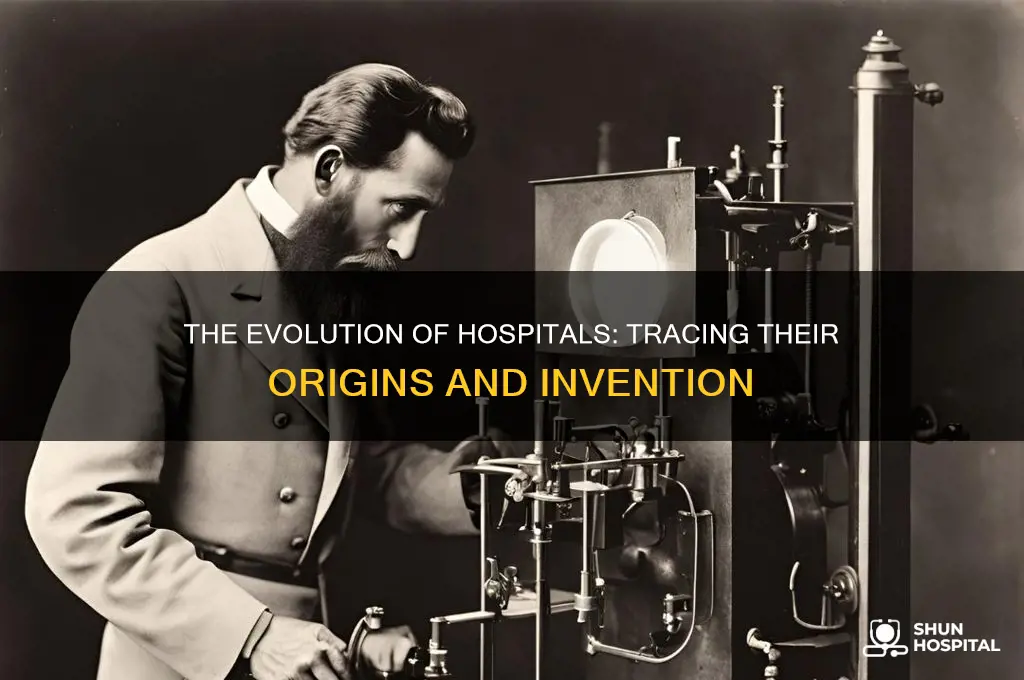 when was hospital invented
