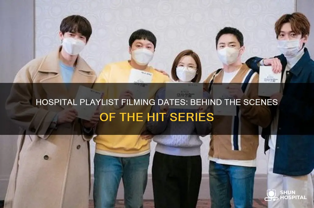 when was hospital playlist filmed