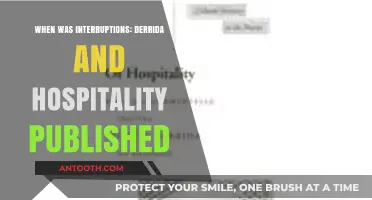 Interruptions: Derrida and Hospitality Publication Date Unveiled