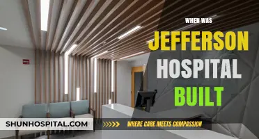 Jefferson Hospital's Construction: A Historical Overview of Its Founding