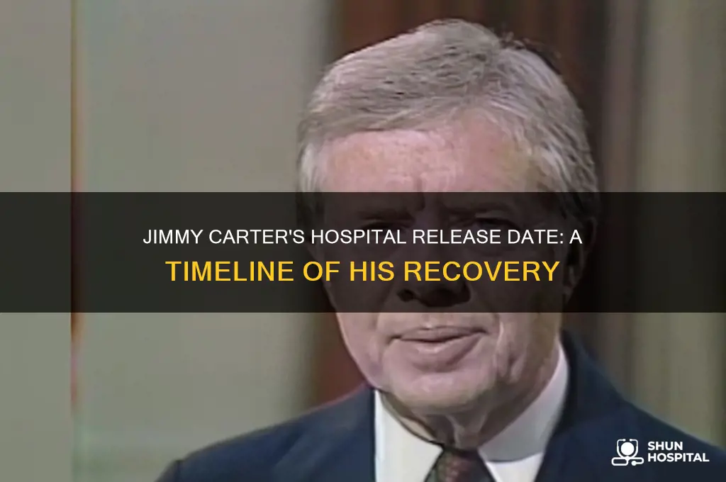 when was jimmy caryer released from hospital