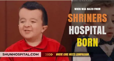 Kaleb's Birth: Unveiling the Story Behind Shriners Hospital's Inspiring Patient