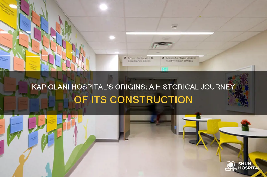 when was kapiolani hospital built