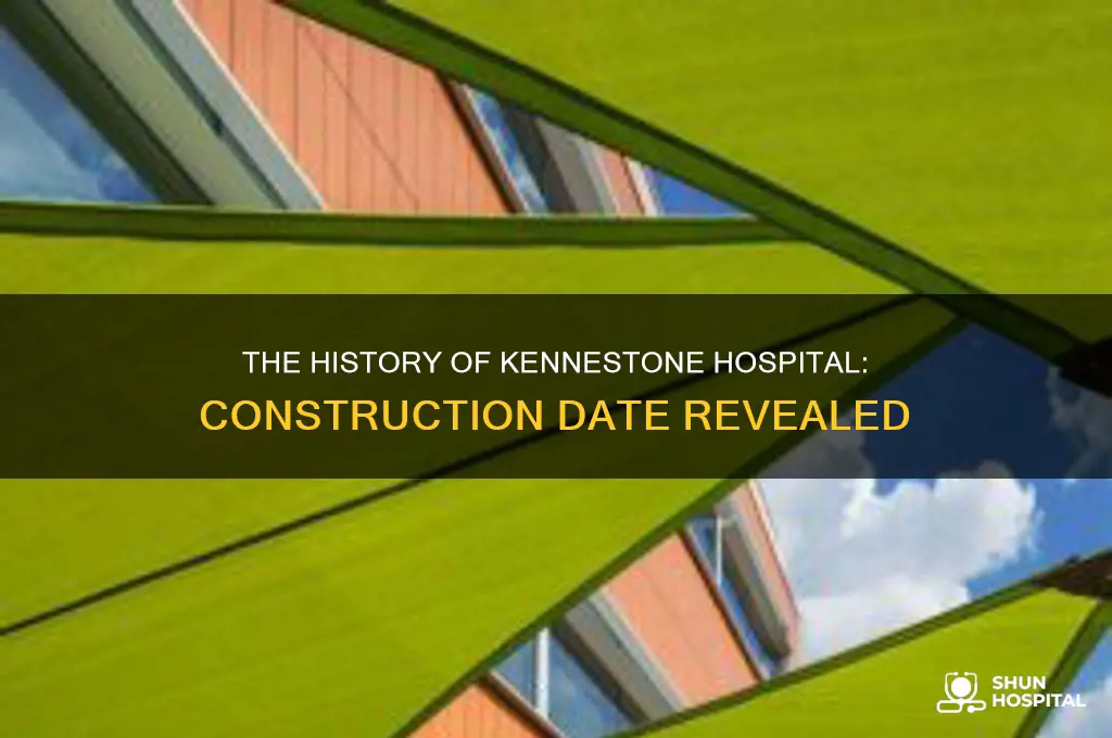 when was kennestone hospital built