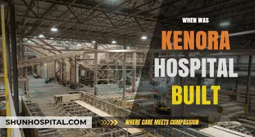 Kenora Hospital's Origins: Uncovering the Year of Its Construction